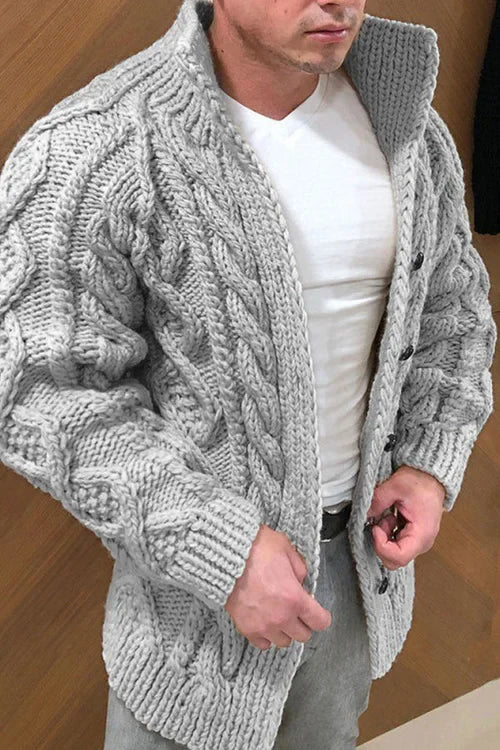 Giacca in pelle scamosciata da uomo alla moda con colletto - Panra