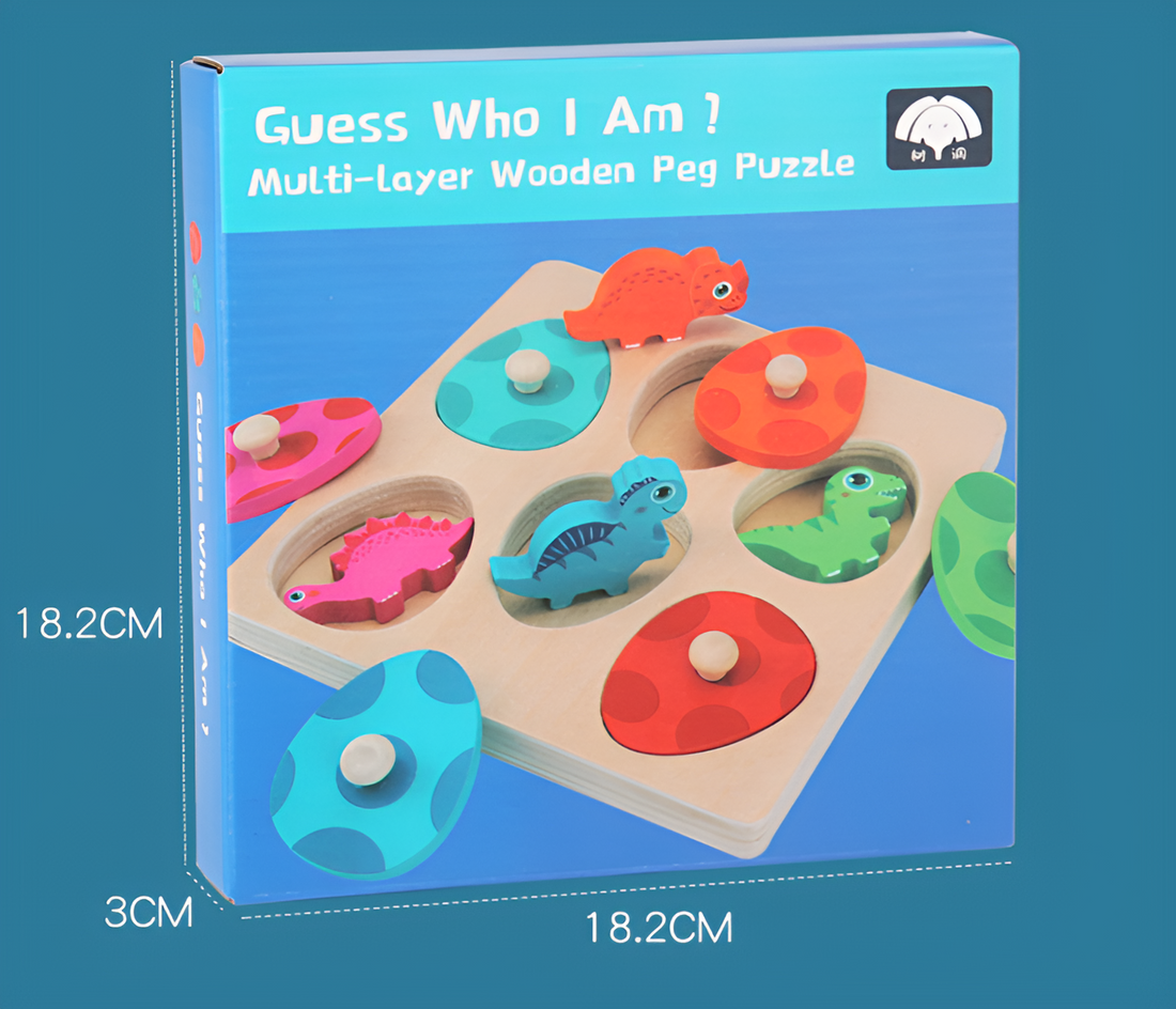 Dino Eggs Puzzle - Objevte radost z učení