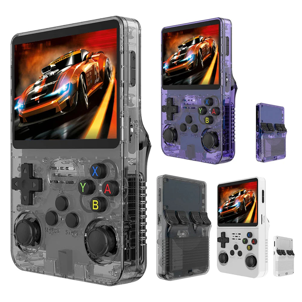 Pixora – Console di gioco portatile retrò 64GB, 3,5" IPS – per viaggiare