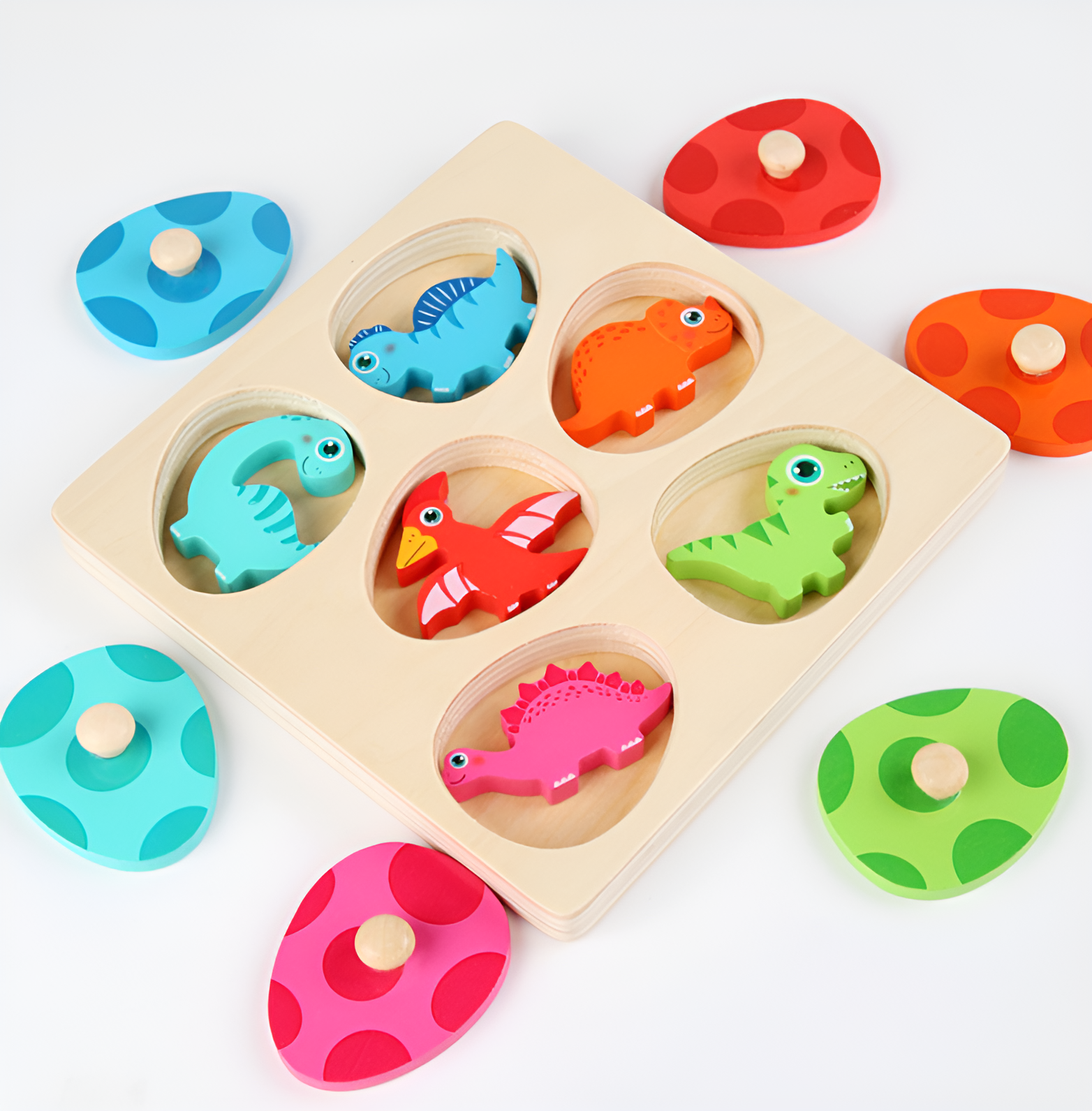 Dino Eggs Puzzle - Objevte radost z učení