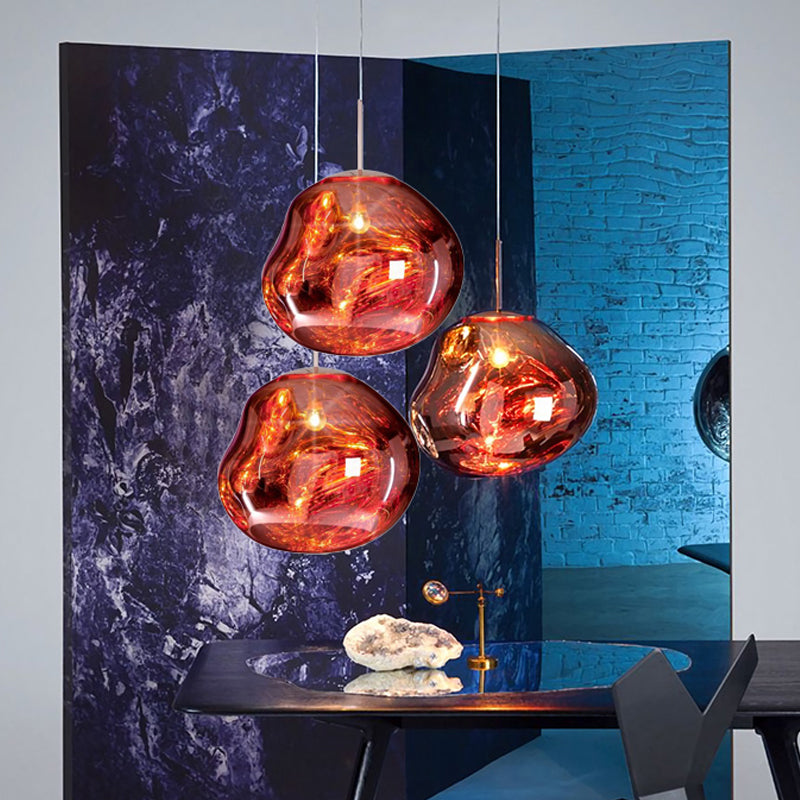 Závěsné svítidlo – Čirá skleněná kopule & moderní design pro elegantní jídelní a obývací prostory