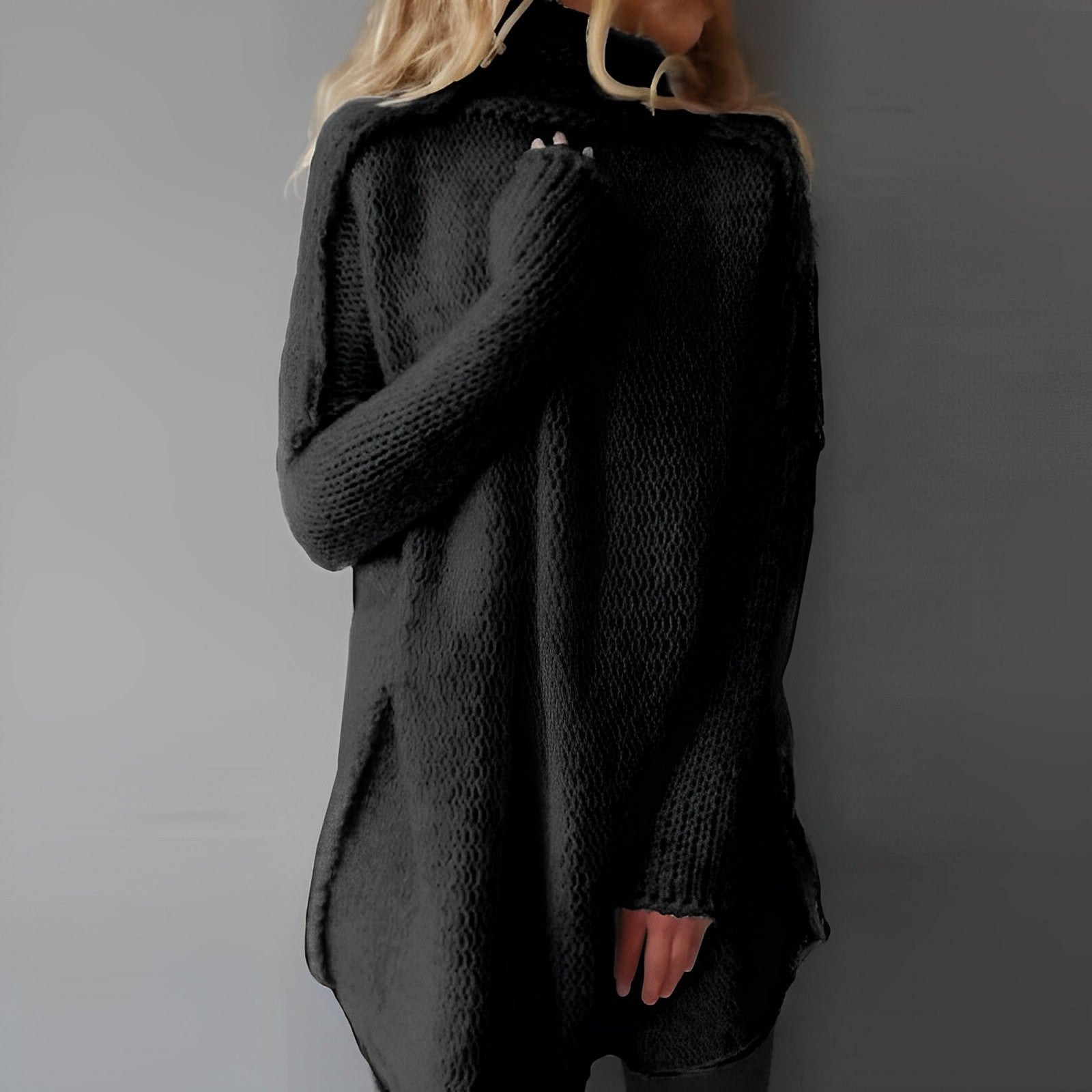 Otthild - Maglione lungo in maglia