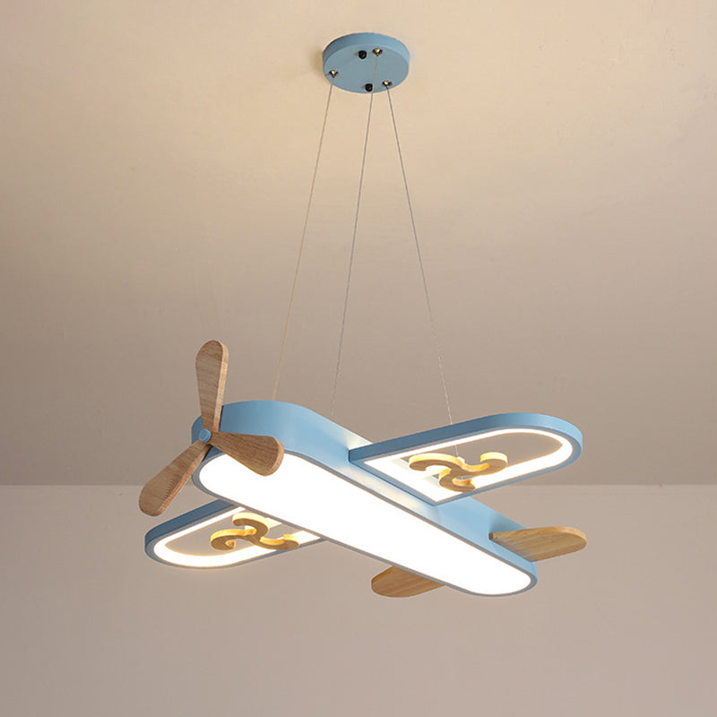 Kinderzimmer Deckenlampe – Flugzeugdesign mit LED-Beleuchtung & Fernbedienung für Anpassbare Lichtstimmungen