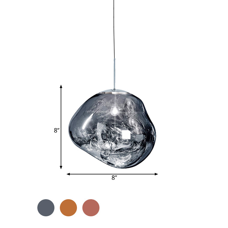 Závěsné svítidlo – Čirá skleněná kopule & moderní design pro elegantní jídelní a obývací prostory