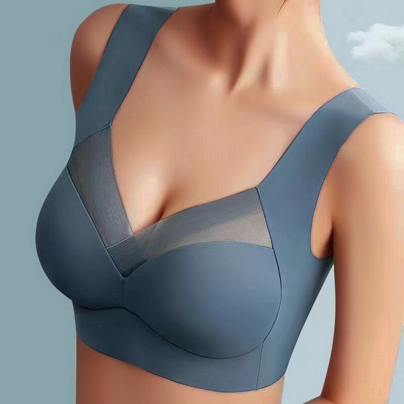 Reggiseno senza cuciture con vestibilità modellante e design di supporto