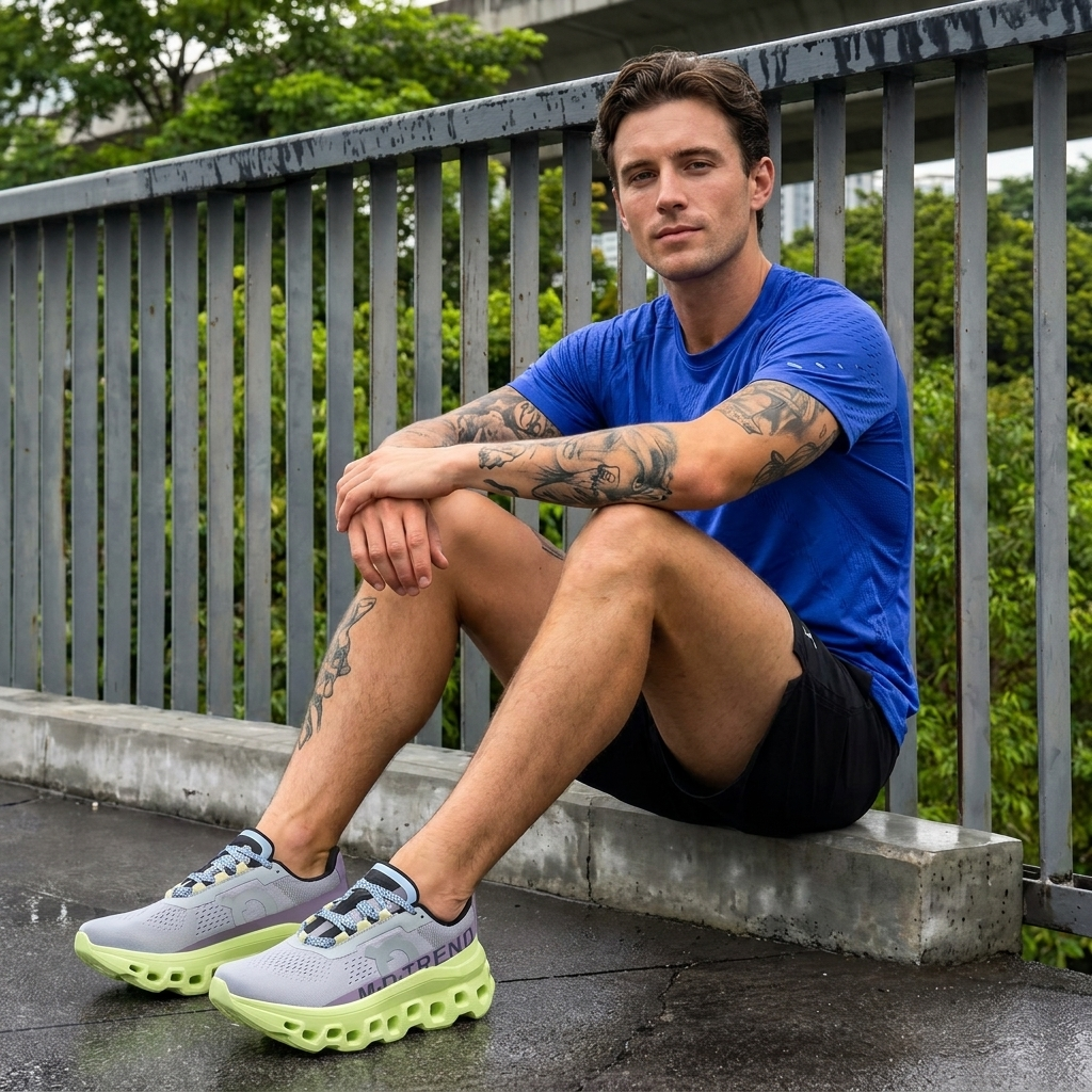 Laufschuhe – leichte Performance-Sneaker mit Mesh, Dämpfungssohle & starkem Grip