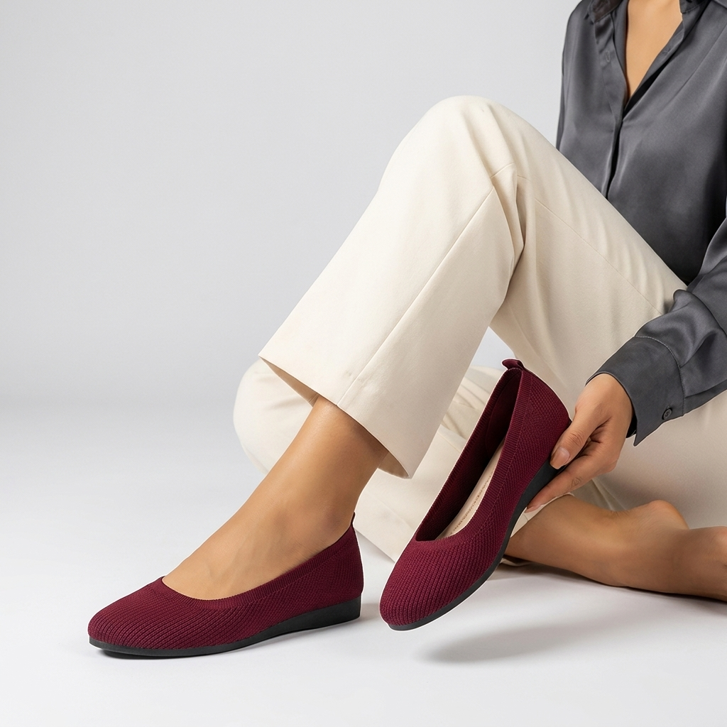 Damen Ballerinas – elegante Slip-ons mit weicher Innensohle