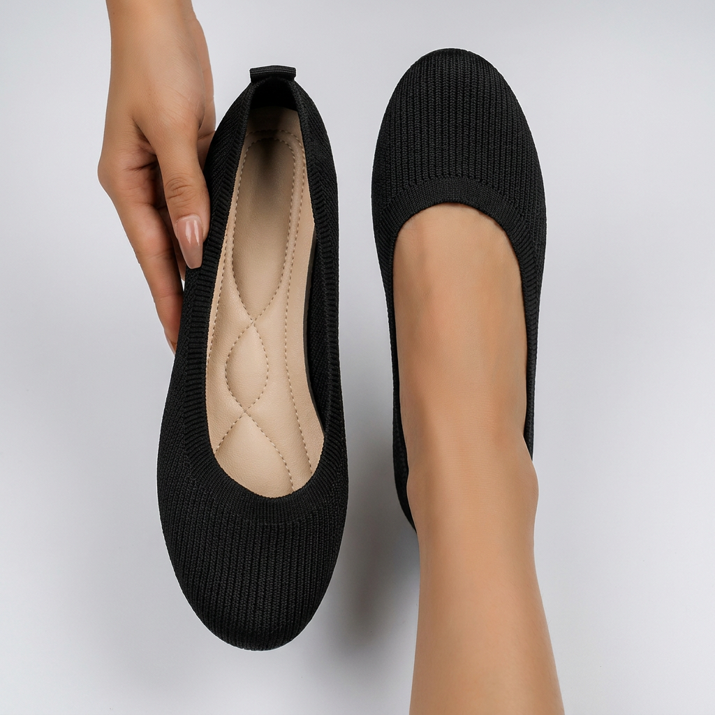 Damen Ballerinas – elegante Slip-ons mit weicher Innensohle