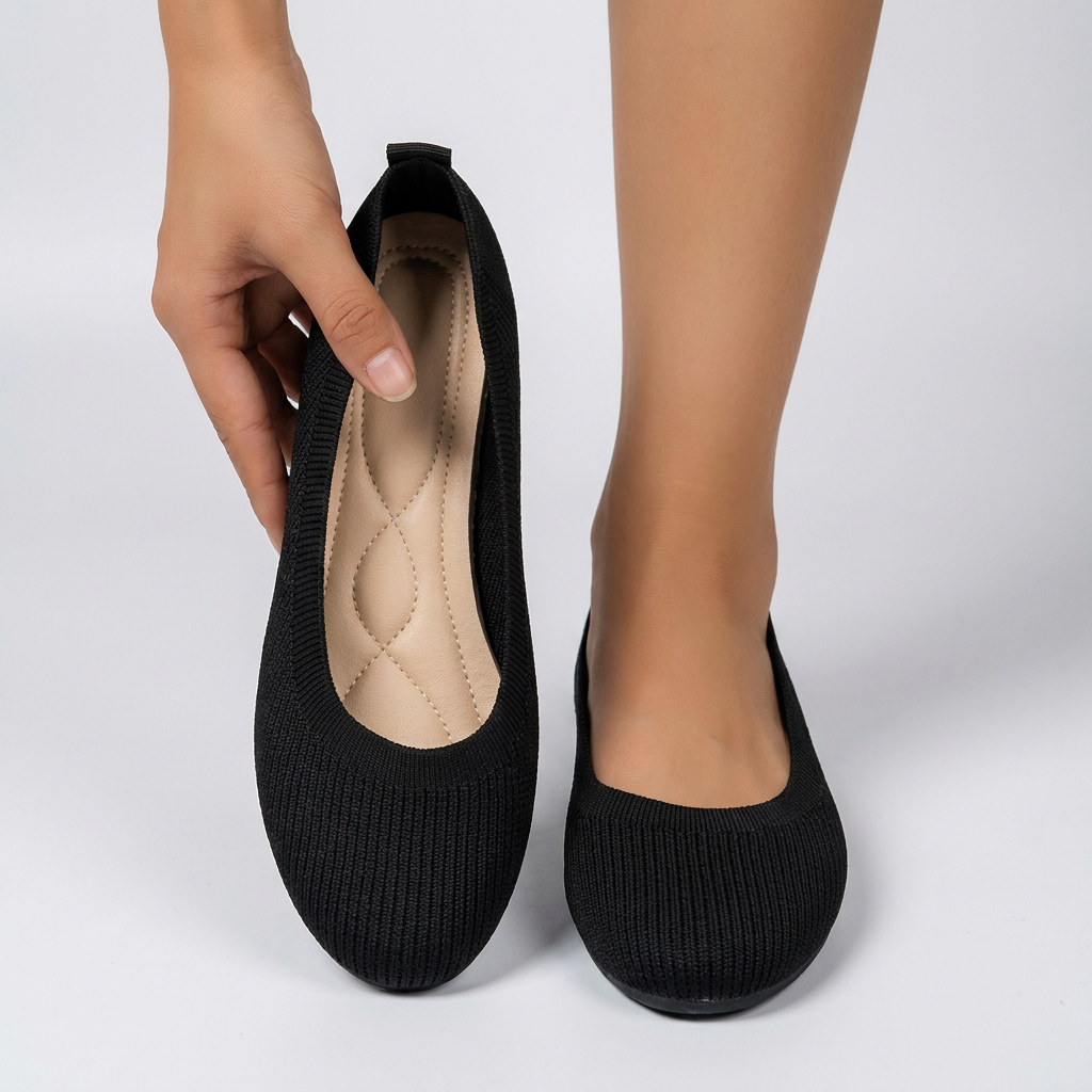 Damen Ballerinas – elegante Slip-ons mit weicher Innensohle