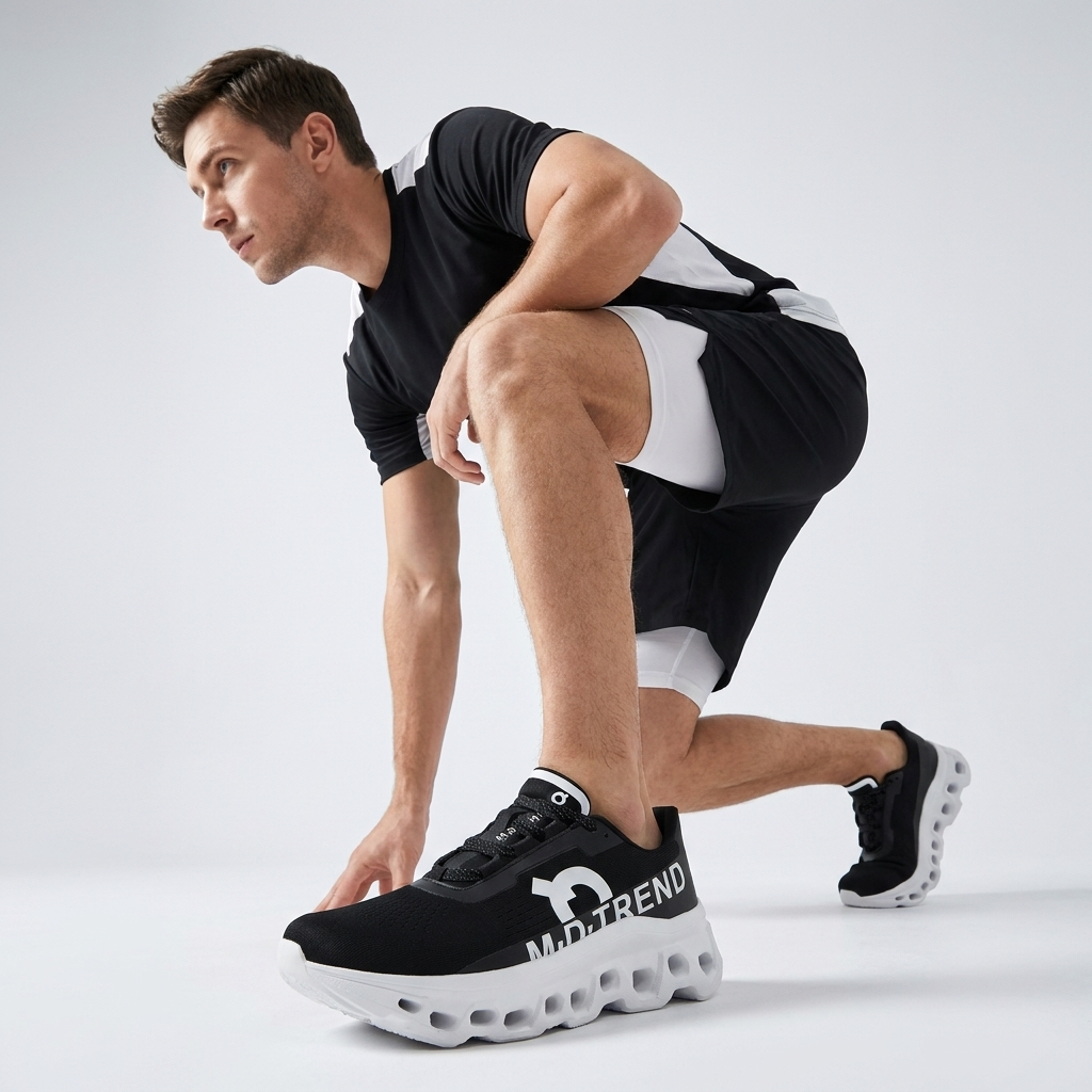 Scarpe da Corsa – Design Leggero e Traspirante con Suola Flessibile e Grip