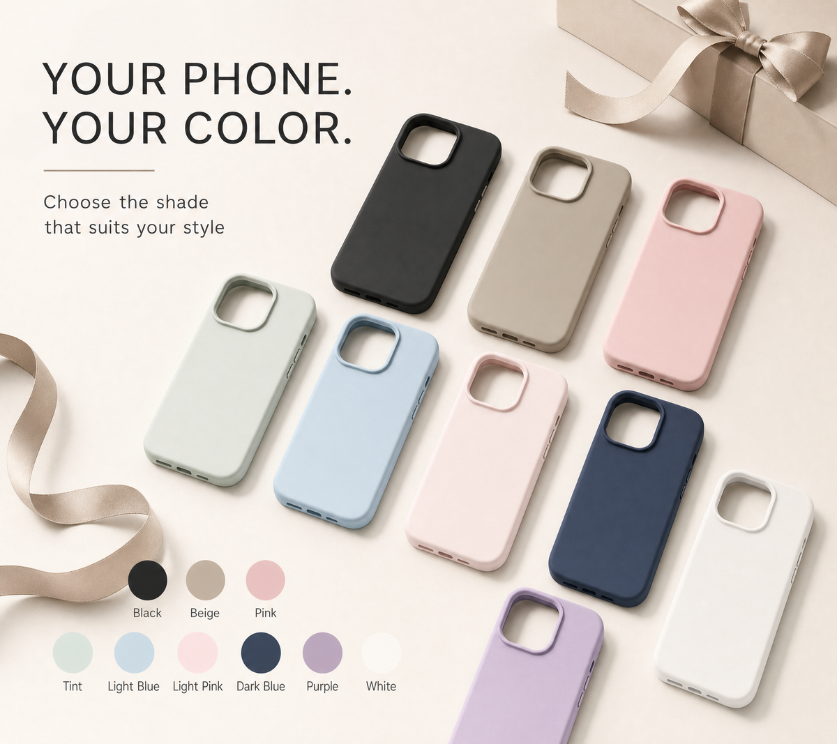 Cover per iPhone MagSafe – custodia in silicone con effetto soft touch e protezione per la fotocamera