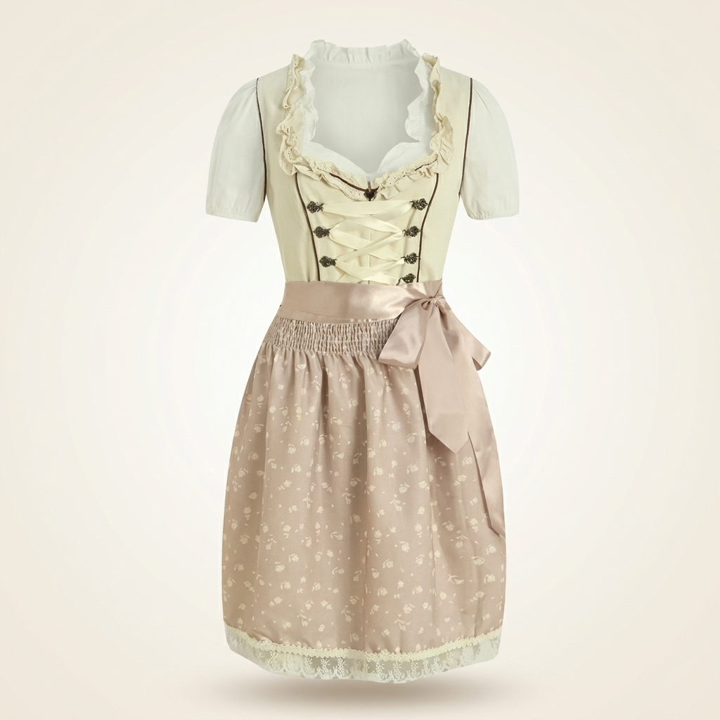 DIA klassieke traditionele kleding voor dames – dirndl met schort en blouse