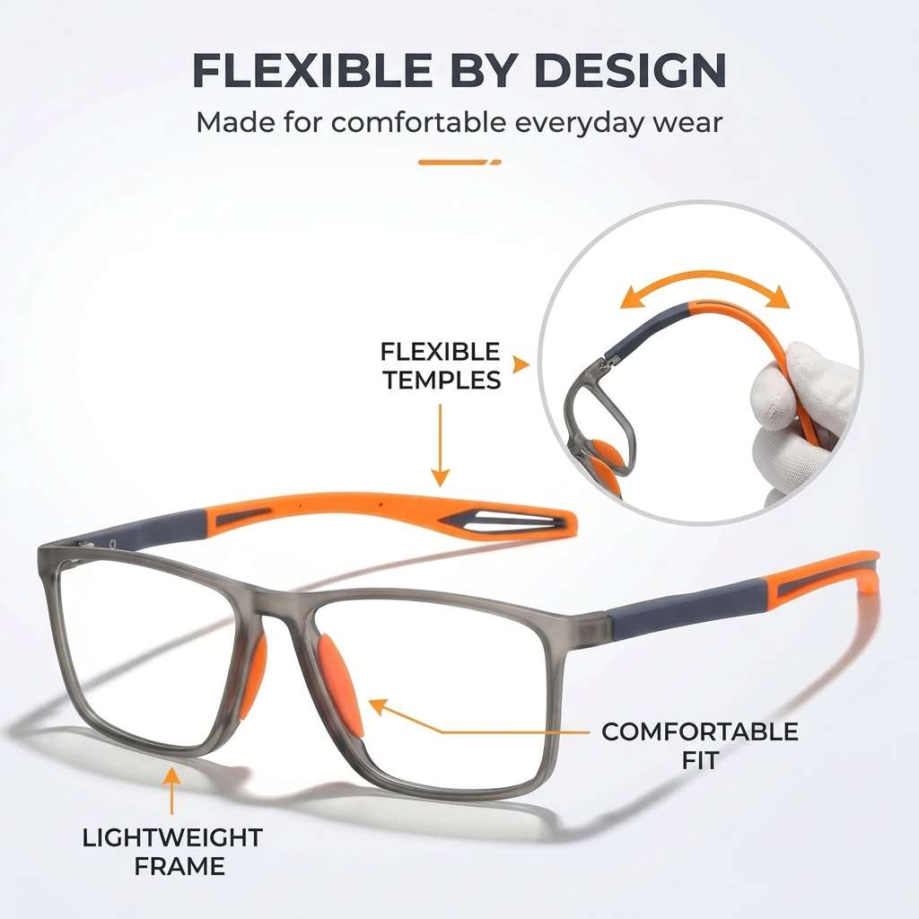 Lunettes progressives à teinte variable – Lunettes de lecture multifocales avec filtre anti-lumière bleue
