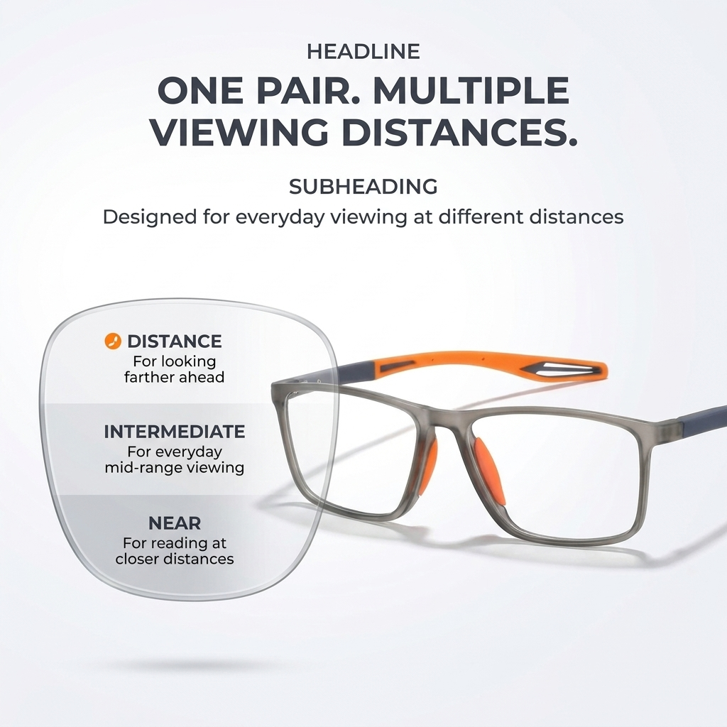 Lunettes progressives à teinte variable – Lunettes de lecture multifocales avec filtre anti-lumière bleue