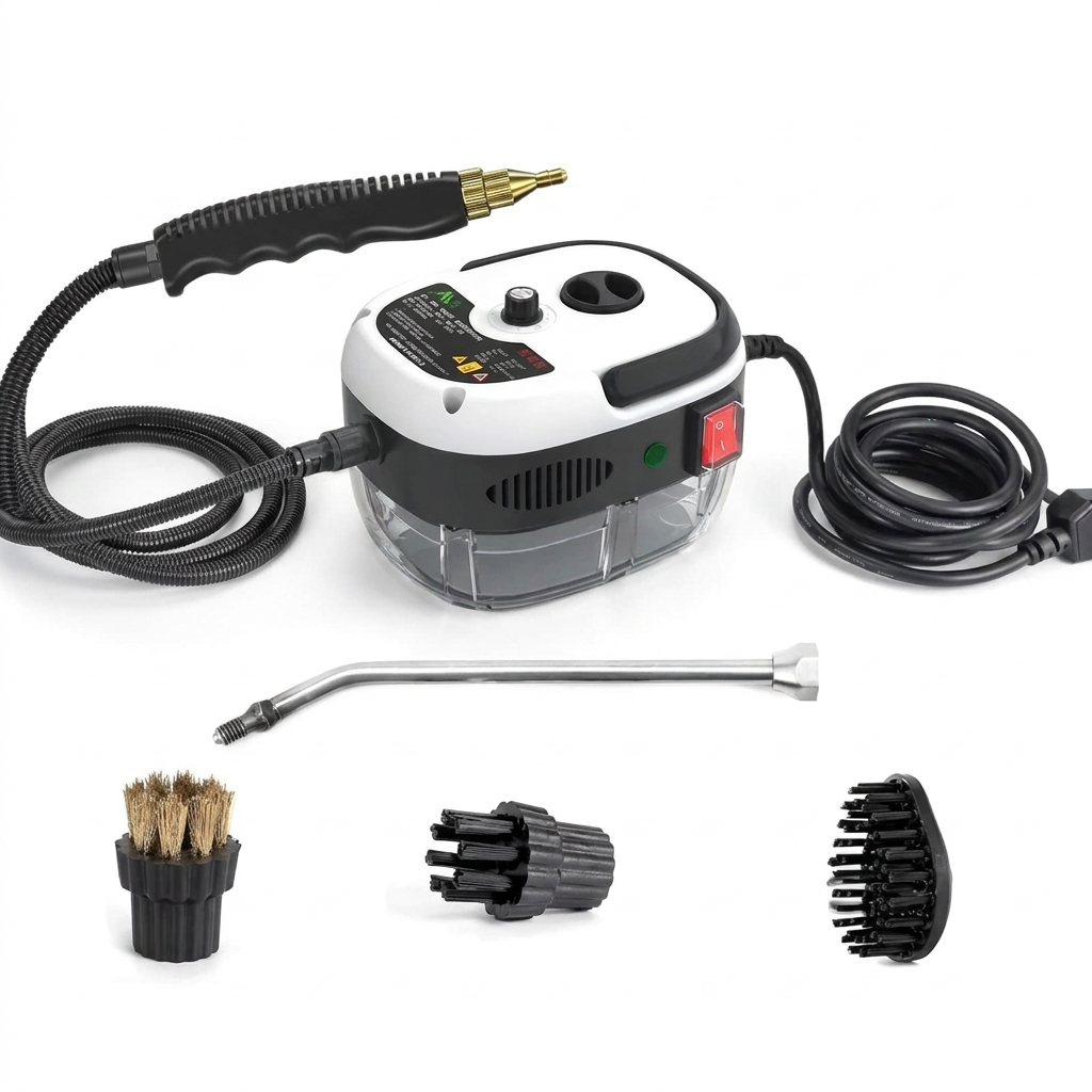 Nettoyeur vapeur haute pression – puissance 2500W et 6 niveaux de vapeur