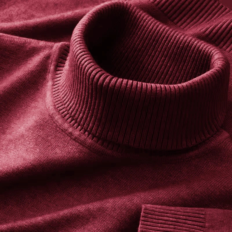NordStyle – Pull à col roulé homme chauffant et respirant – Automne & Hiver