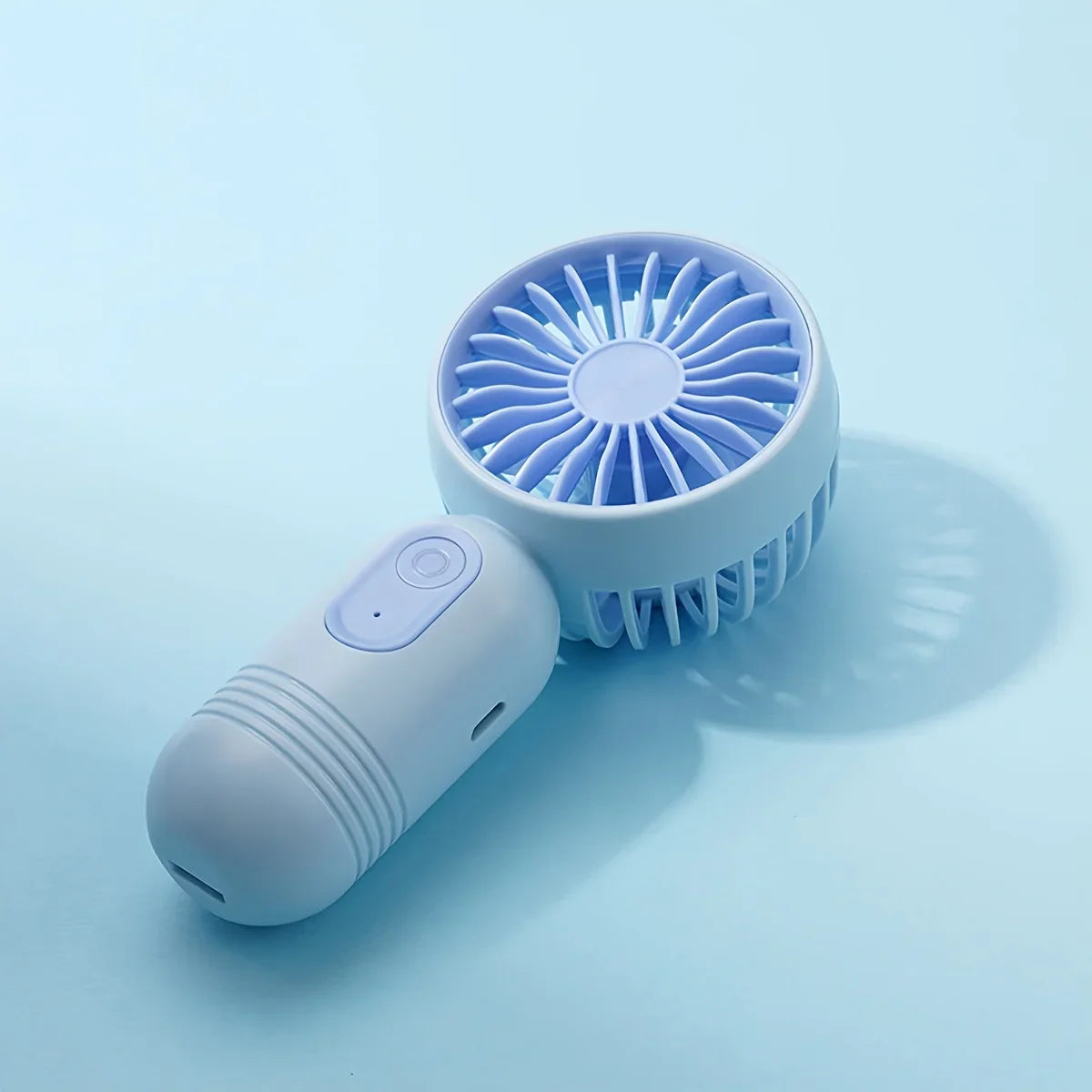 Malý ručný ventilátor – Perfektný do kancelárie, na cestovanie a na cesty