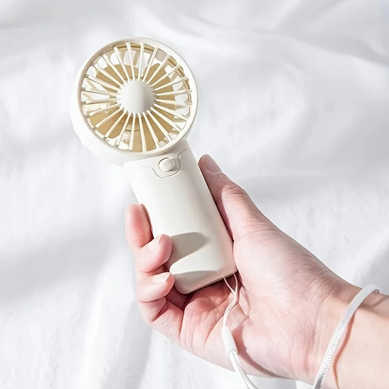 Prenosný mini ručný ventilátor – osvieženie na cestách