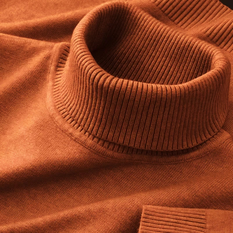NordStyle – Pull à col roulé homme chauffant et respirant – Automne & Hiver