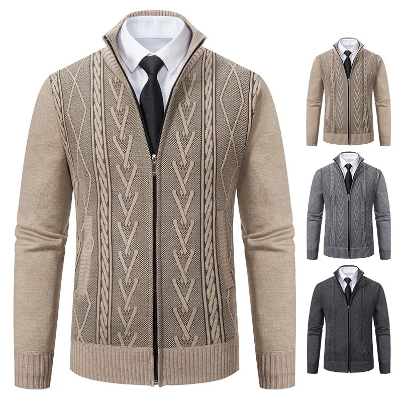 Gilet en maille homme classique | Chaud, élégant, automne hiver
