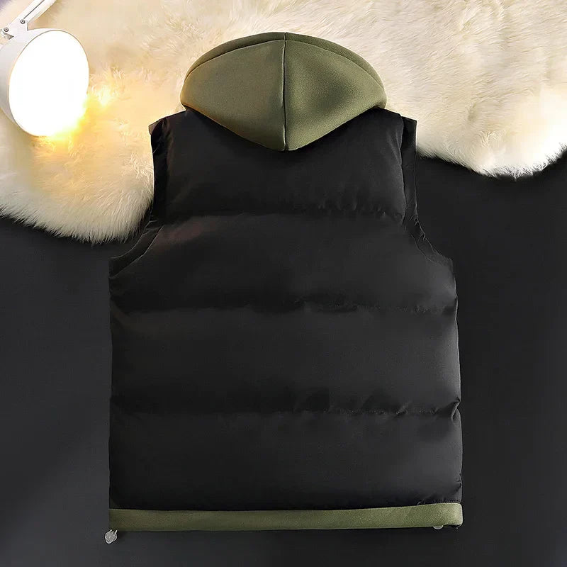 Gilet matelassé en duvet élégant automne-hiver | Chaud & confortable