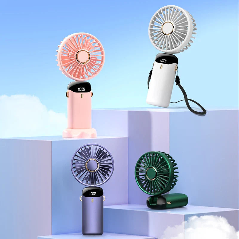 Chladivý spoločník – Mini ventilátor pre osvieženie na cestách