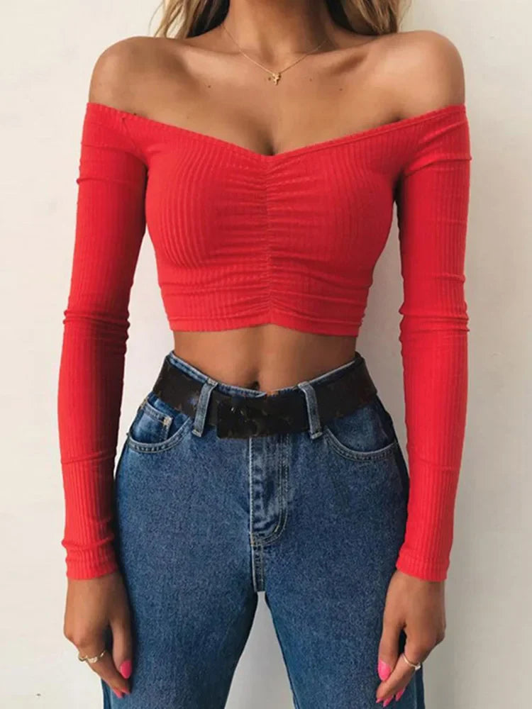Elegantes Damen Herbst-Shirt – Stil und Komfort für kalte Tage