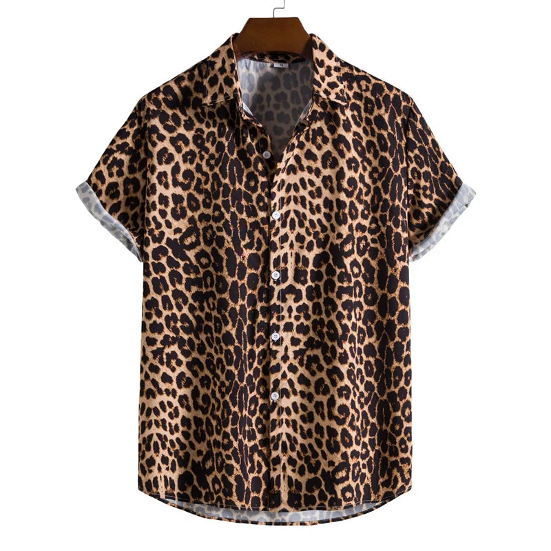Chemise léopard légère – compagnon d'été stylé pour elle & lui