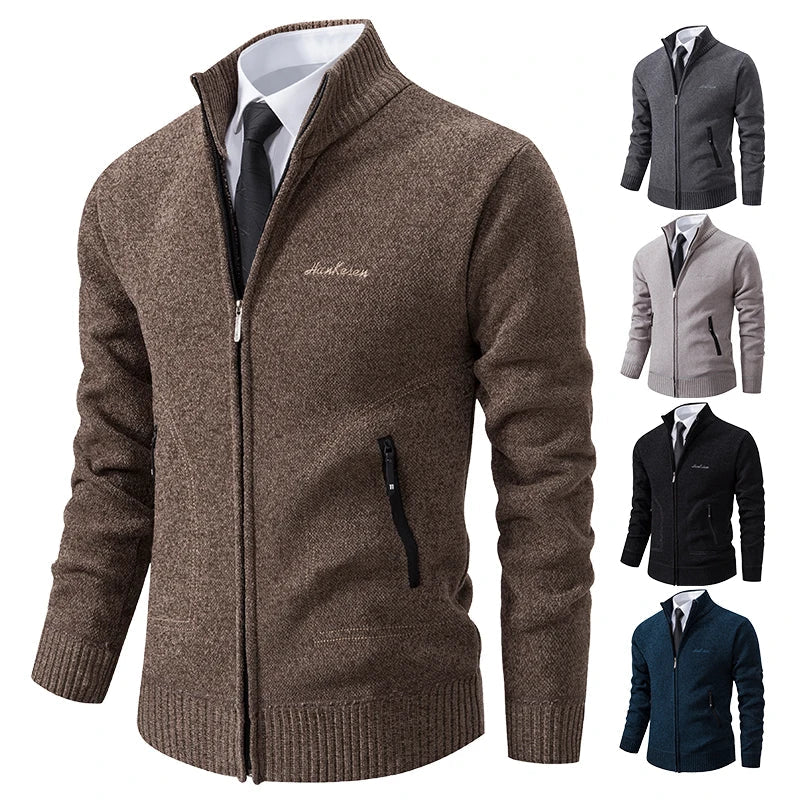 Cardigan caldo da uomo | Elegante e comodo per l'inverno