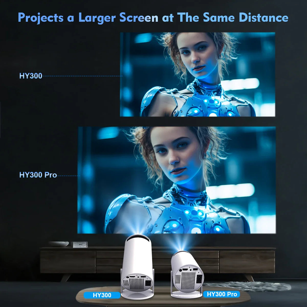 Magcubic HY-Pro Mini: Kompaktní HD projektor pro domácí kino zážitky