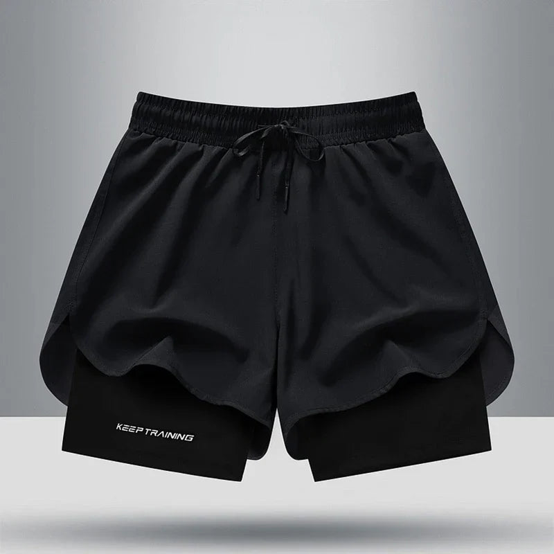 Eis-Seide sportshorts til herrer: Letvægts & åndbar til sommertræning