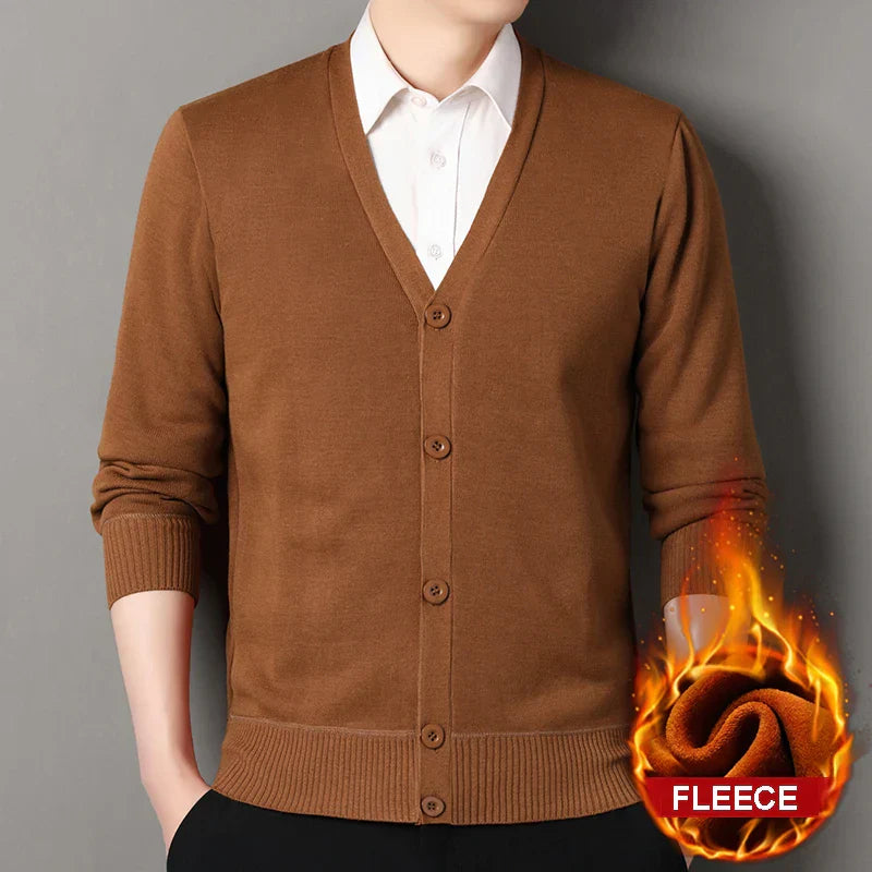 Herren V-Ausschnitt Weste | Stilvolle Mode und Wärme für Herbst und Winter