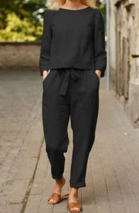 Top casual da donna e completo pantaloni - Alexie