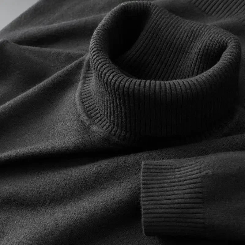 NordStyle – Pull à col roulé homme chauffant et respirant – Automne & Hiver