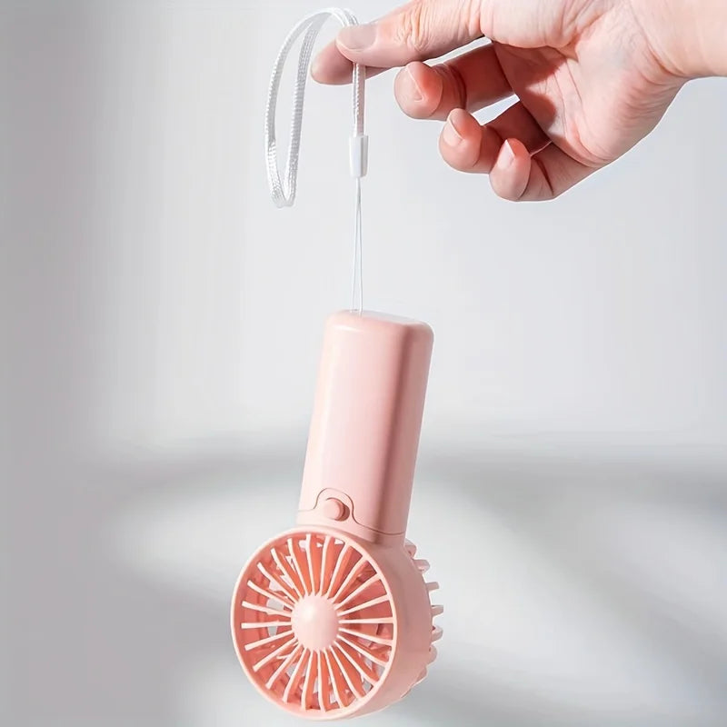 Mini-větrný zázrak – Přenosný ventilátor pro svěžest na cestách