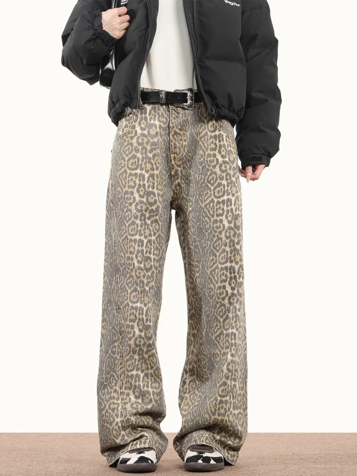Leoparden-Trend Jeans für Damen | Bequeme und Stilvolle Jeans