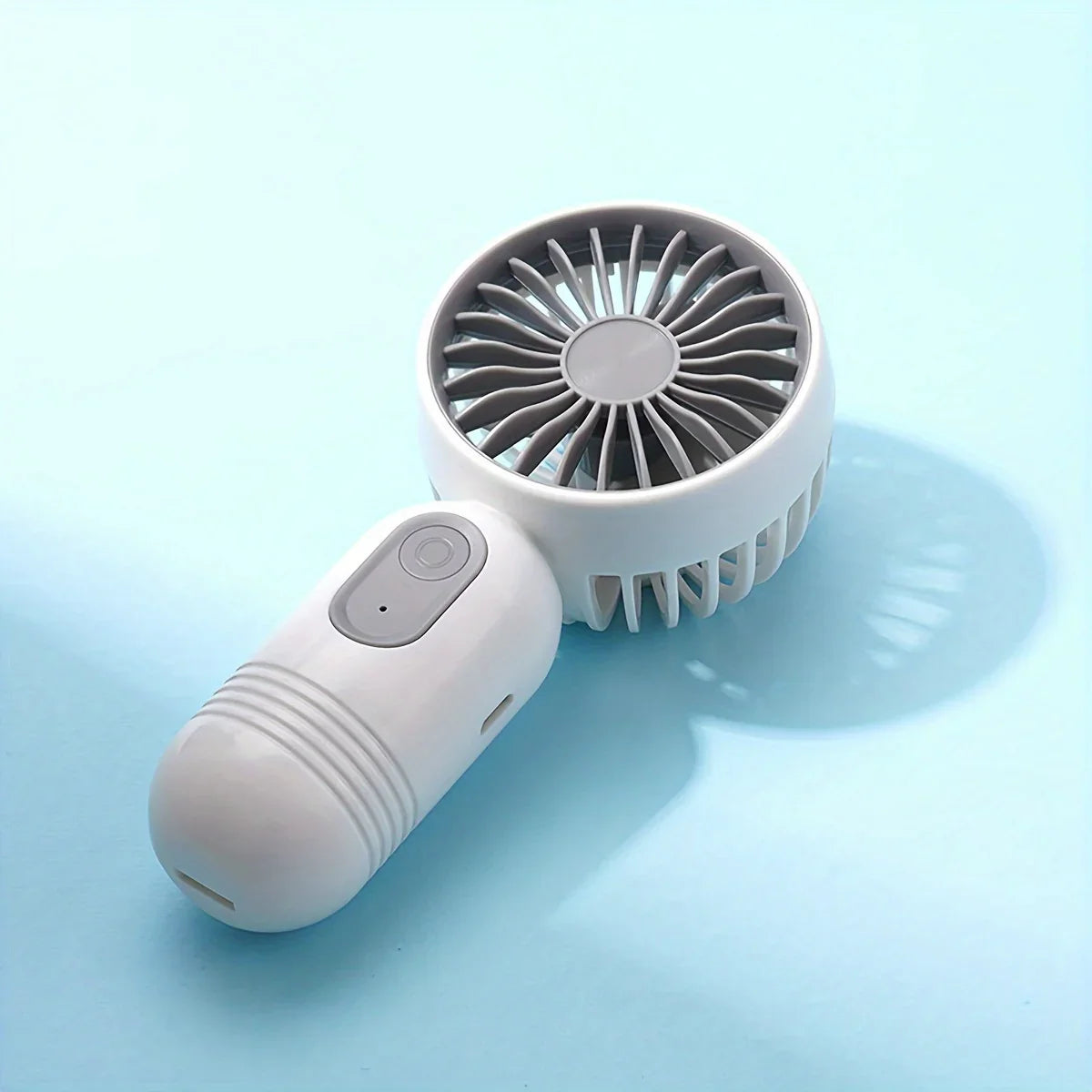 Malý ručný ventilátor – Perfektný do kancelárie, na cestovanie a na cesty