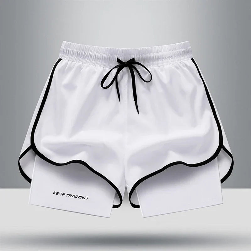 Eis-Seide sportshorts til herrer: Letvægts & åndbar til sommertræning