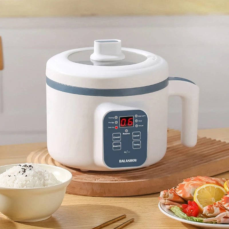 Kochina – Elektrisk riskoger med non-stick & multikoger-funktion | Enkel & Hurtig