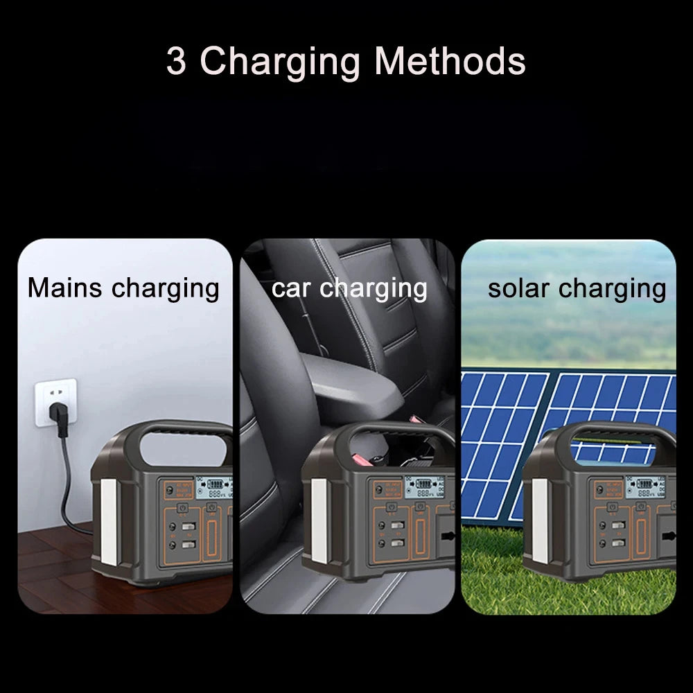 Voltaro – Přenosná solární napájecí stanice 100W | 24000mAh pro kempování a nouzové situace