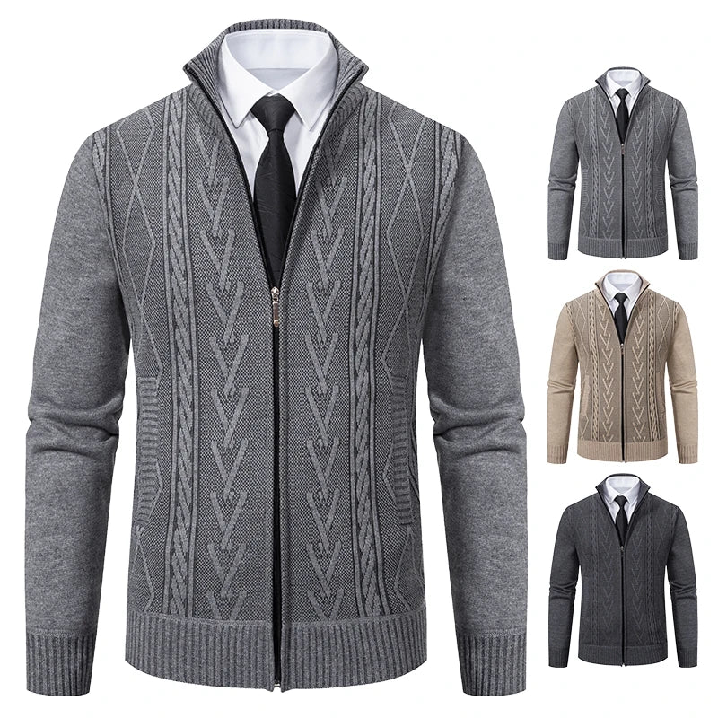 Gilet en maille homme classique | Chaud, élégant, automne hiver