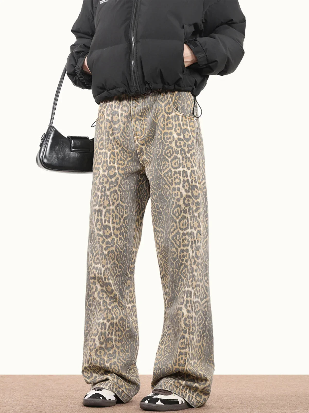 Leoparden-Trend Jeans für Damen | Bequeme und Stilvolle Jeans