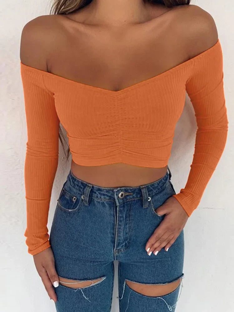 Elegantes Damen Herbst-Shirt – Stil und Komfort für kalte Tage