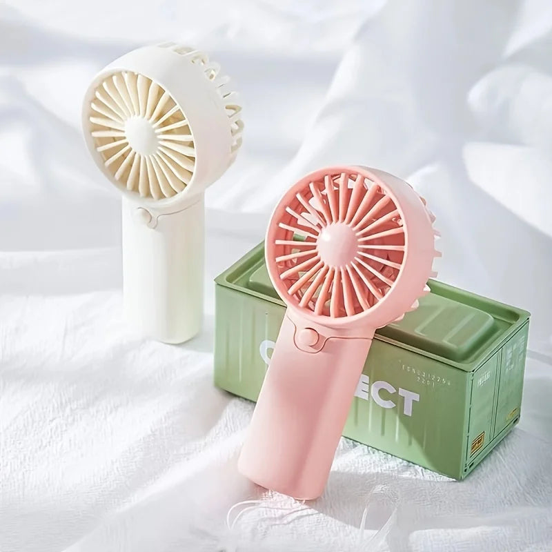 Mini-větrný zázrak – Přenosný ventilátor pro svěžest na cestách