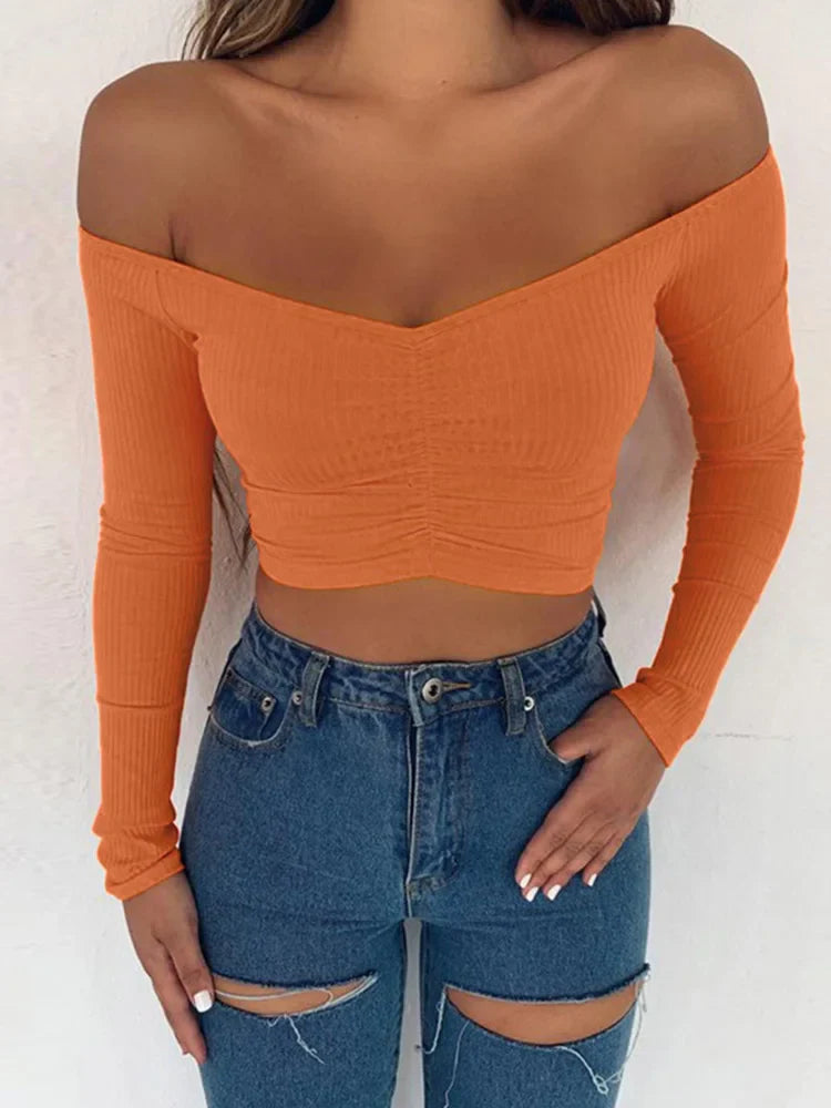 Elegantes Damen Herbst-Shirt – Stil und Komfort für kalte Tage