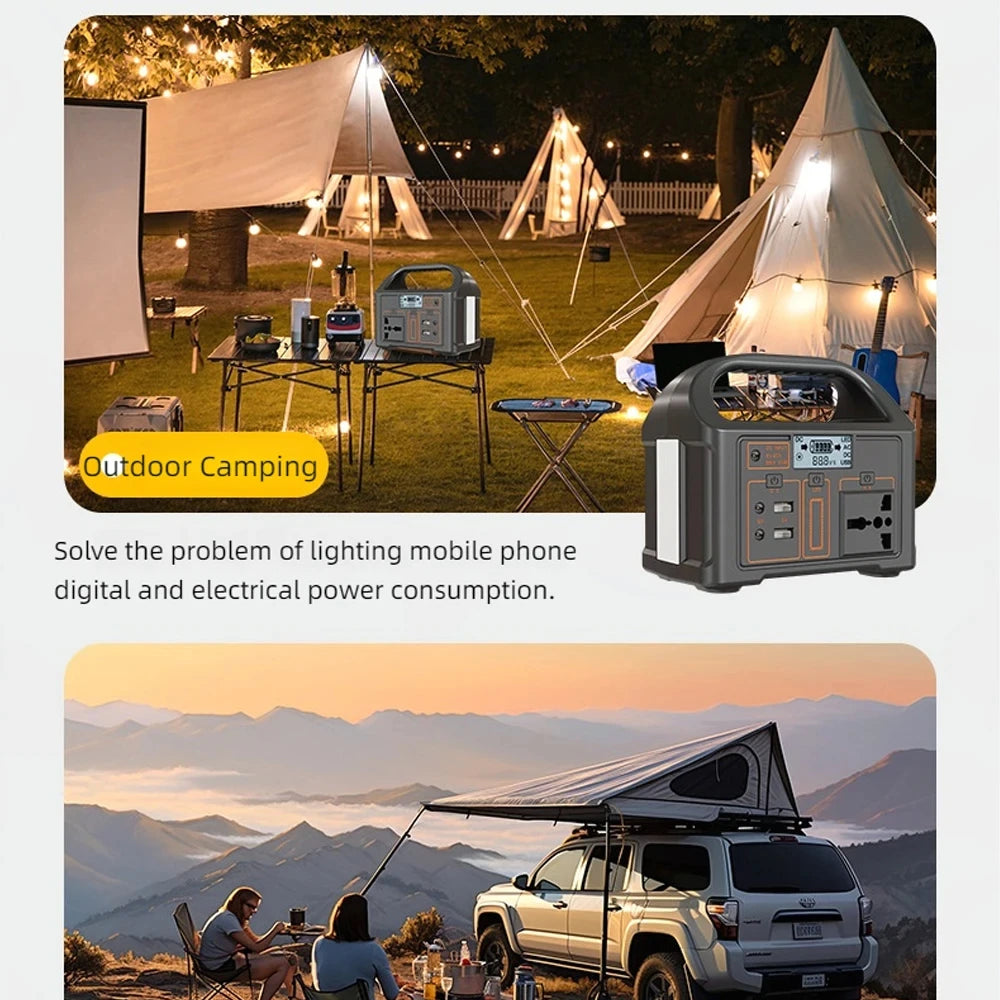 Voltaro – Přenosná solární napájecí stanice 100W | 24000mAh pro kempování a nouzové situace
