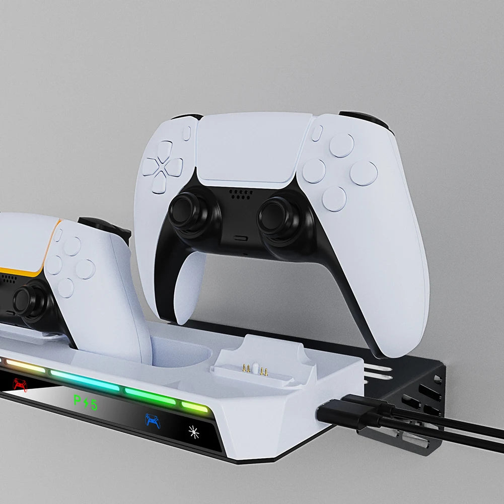 GameMount – Wandhalterung für Konsole mit RGB & Kabelmanagement | Kühlung & Ordnung fürs Gaming-Setup