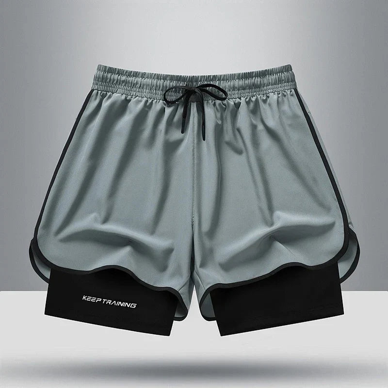 Eis-Seide sportshorts til herrer: Letvægts & åndbar til sommertræning