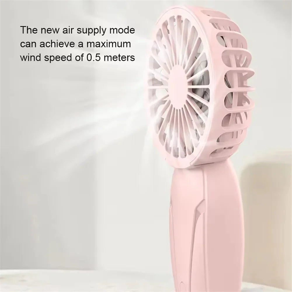 Tichý prenosný ventilátor – Čerstvý vánok na cestách