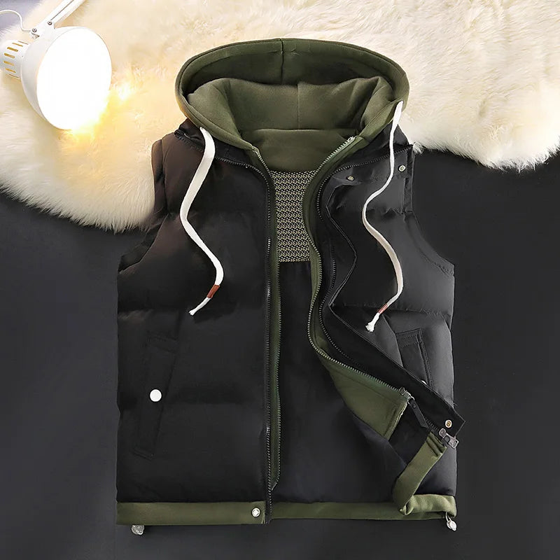 Gilet matelassé en duvet élégant automne-hiver | Chaud & confortable